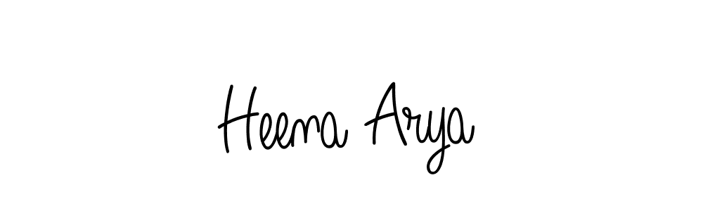 You can use this online signature creator to create a handwritten signature for the name Heena Arya. This is the best online autograph maker. Heena Arya signature style 5 images and pictures png