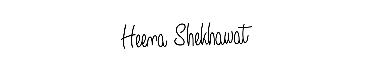 It looks lik you need a new signature style for name Heena Shekhawat. Design unique handwritten (Angelique-Rose-font-FFP) signature with our free signature maker in just a few clicks. Heena Shekhawat signature style 5 images and pictures png
