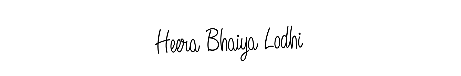 Once you've used our free online signature maker to create your best signature Angelique-Rose-font-FFP style, it's time to enjoy all of the benefits that Heera Bhaiya Lodhi name signing documents. Heera Bhaiya Lodhi signature style 5 images and pictures png