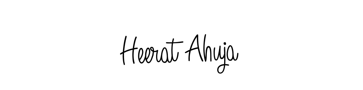 Check out images of Autograph of Heerat Ahuja name. Actor Heerat Ahuja Signature Style. Angelique-Rose-font-FFP is a professional sign style online. Heerat Ahuja signature style 5 images and pictures png