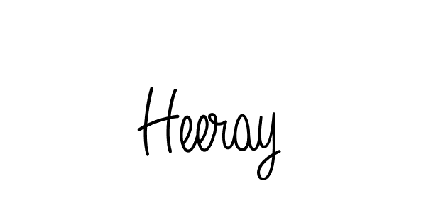 The best way (Angelique-Rose-font-FFP) to make a short signature is to pick only two or three words in your name. The name Heeray include a total of six letters. For converting this name. Heeray signature style 5 images and pictures png