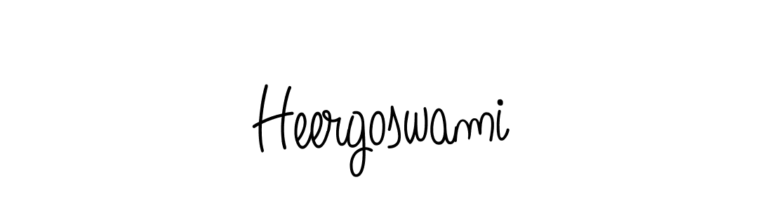 How to Draw Heergoswami signature style? Angelique-Rose-font-FFP is a latest design signature styles for name Heergoswami. Heergoswami signature style 5 images and pictures png