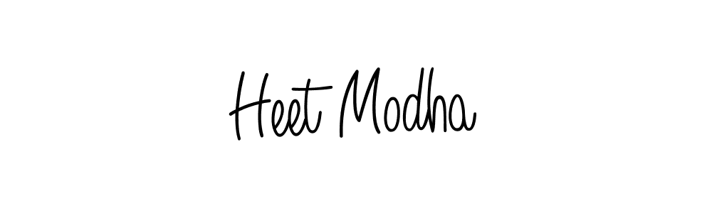 Best and Professional Signature Style for Heet Modha. Angelique-Rose-font-FFP Best Signature Style Collection. Heet Modha signature style 5 images and pictures png