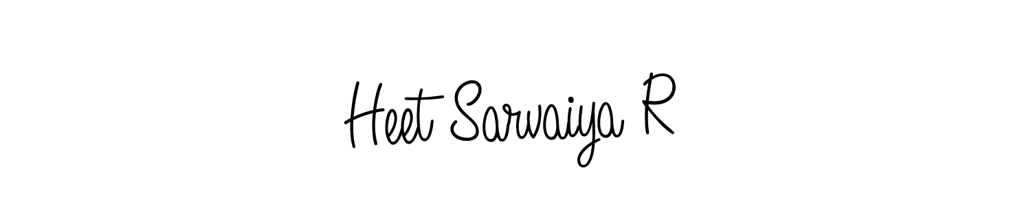 How to Draw Heet Sarvaiya R signature style? Angelique-Rose-font-FFP is a latest design signature styles for name Heet Sarvaiya R. Heet Sarvaiya R signature style 5 images and pictures png