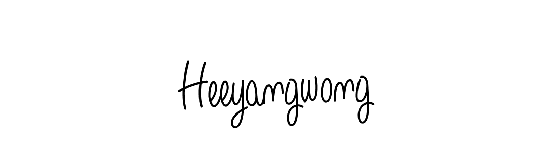 Make a short Heeyangwong signature style. Manage your documents anywhere anytime using Angelique-Rose-font-FFP. Create and add eSignatures, submit forms, share and send files easily. Heeyangwong signature style 5 images and pictures png