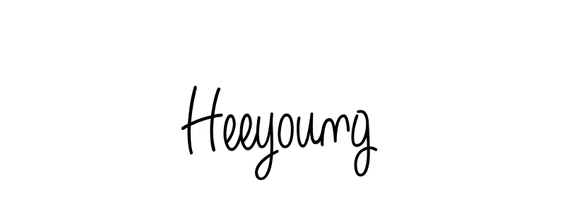 Once you've used our free online signature maker to create your best signature Angelique-Rose-font-FFP style, it's time to enjoy all of the benefits that Heeyoung name signing documents. Heeyoung signature style 5 images and pictures png