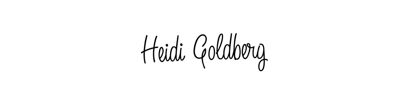 if you are searching for the best signature style for your name Heidi Goldberg. so please give up your signature search. here we have designed multiple signature styles  using Angelique-Rose-font-FFP. Heidi Goldberg signature style 5 images and pictures png