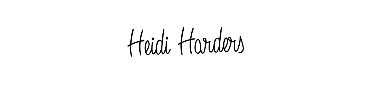 Also You can easily find your signature by using the search form. We will create Heidi Harders name handwritten signature images for you free of cost using Angelique-Rose-font-FFP sign style. Heidi Harders signature style 5 images and pictures png