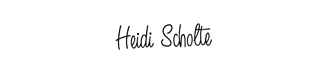 Make a beautiful signature design for name Heidi Scholte. Use this online signature maker to create a handwritten signature for free. Heidi Scholte signature style 5 images and pictures png