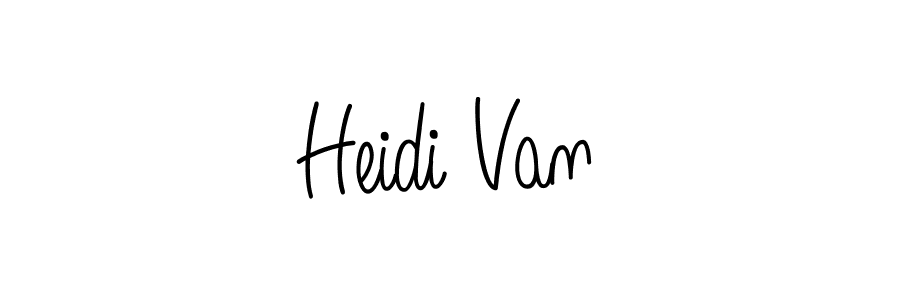 Similarly Angelique-Rose-font-FFP is the best handwritten signature design. Signature creator online .You can use it as an online autograph creator for name Heidi Van. Heidi Van signature style 5 images and pictures png