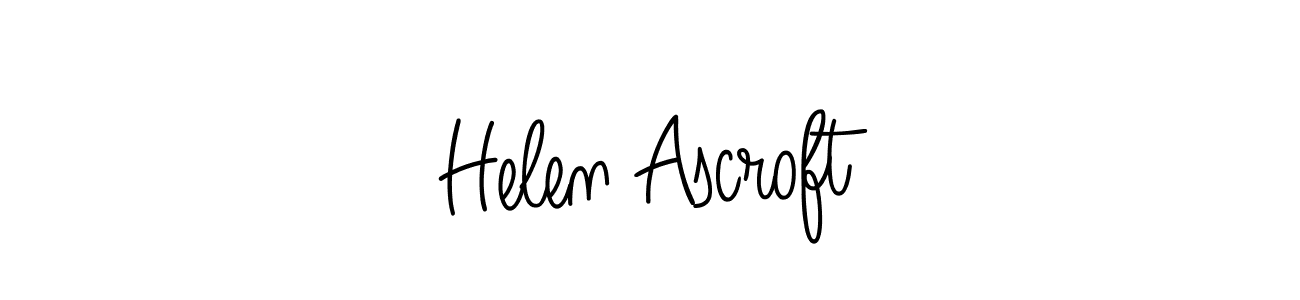 You can use this online signature creator to create a handwritten signature for the name Helen Ascroft. This is the best online autograph maker. Helen Ascroft signature style 5 images and pictures png