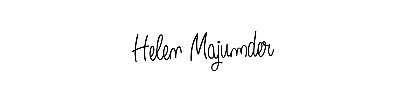 Also we have Helen Majumder name is the best signature style. Create professional handwritten signature collection using Angelique-Rose-font-FFP autograph style. Helen Majumder signature style 5 images and pictures png
