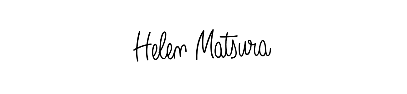 How to Draw Helen Matsura signature style? Angelique-Rose-font-FFP is a latest design signature styles for name Helen Matsura. Helen Matsura signature style 5 images and pictures png