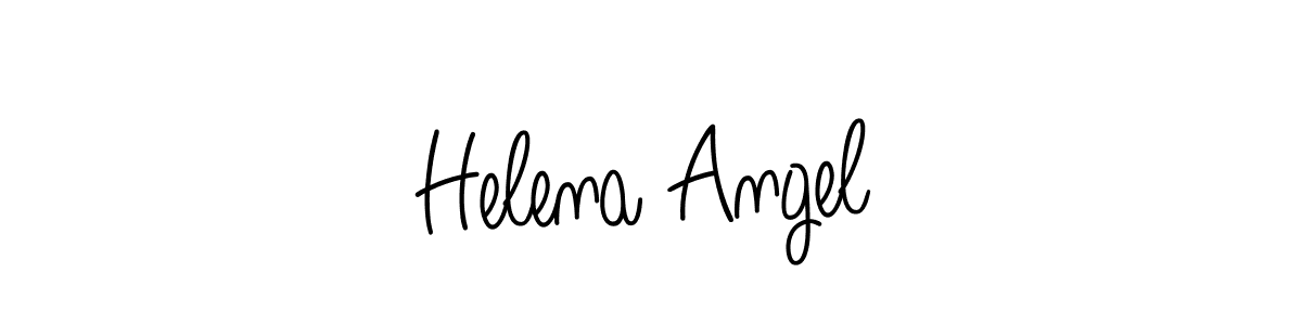 How to make Helena Angel signature? Angelique-Rose-font-FFP is a professional autograph style. Create handwritten signature for Helena Angel name. Helena Angel signature style 5 images and pictures png