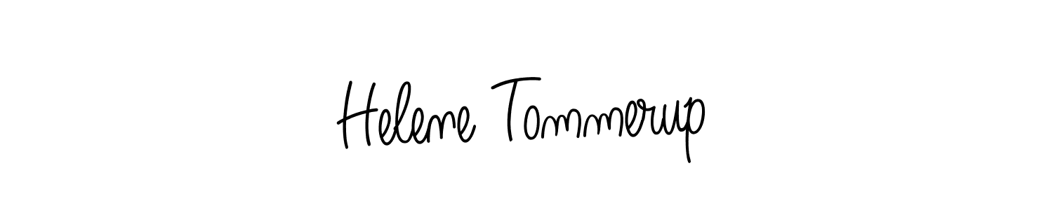 The best way (Angelique-Rose-font-FFP) to make a short signature is to pick only two or three words in your name. The name Helene Tommerup include a total of six letters. For converting this name. Helene Tommerup signature style 5 images and pictures png