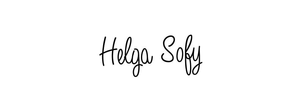 How to make Helga Sofy signature? Angelique-Rose-font-FFP is a professional autograph style. Create handwritten signature for Helga Sofy name. Helga Sofy signature style 5 images and pictures png