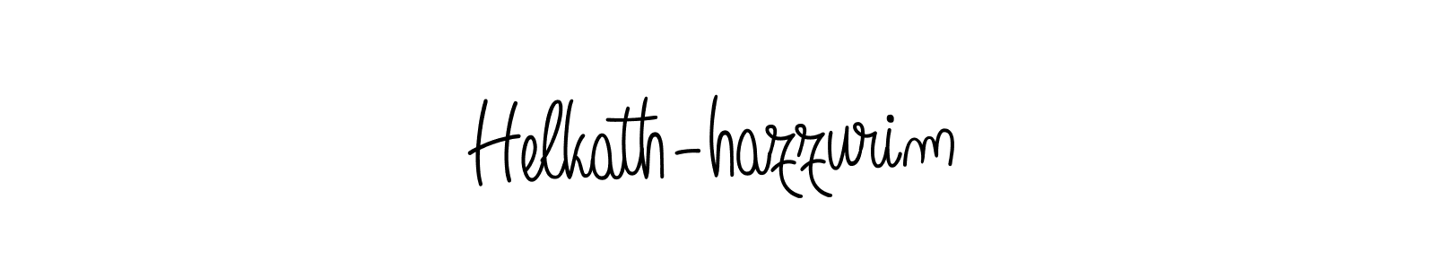 Make a beautiful signature design for name Helkath-hazzurim. With this signature (Angelique-Rose-font-FFP) style, you can create a handwritten signature for free. Helkath-hazzurim signature style 5 images and pictures png