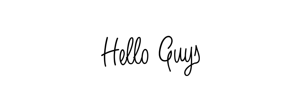 Make a beautiful signature design for name Hello Guys. Use this online signature maker to create a handwritten signature for free. Hello Guys signature style 5 images and pictures png