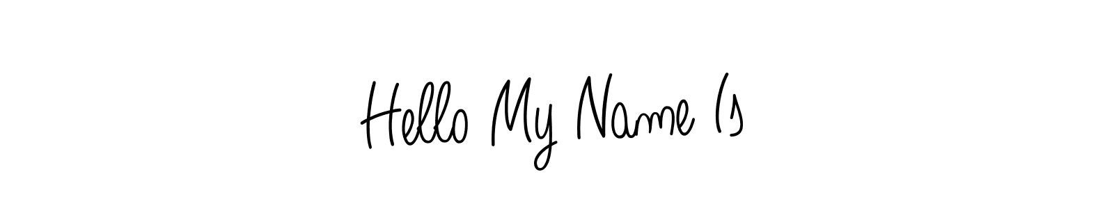 Check out images of Autograph of Hello My Name Is name. Actor Hello My Name Is Signature Style. Angelique-Rose-font-FFP is a professional sign style online. Hello My Name Is signature style 5 images and pictures png
