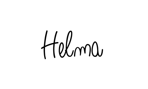 How to make Helma signature? Angelique-Rose-font-FFP is a professional autograph style. Create handwritten signature for Helma name. Helma signature style 5 images and pictures png