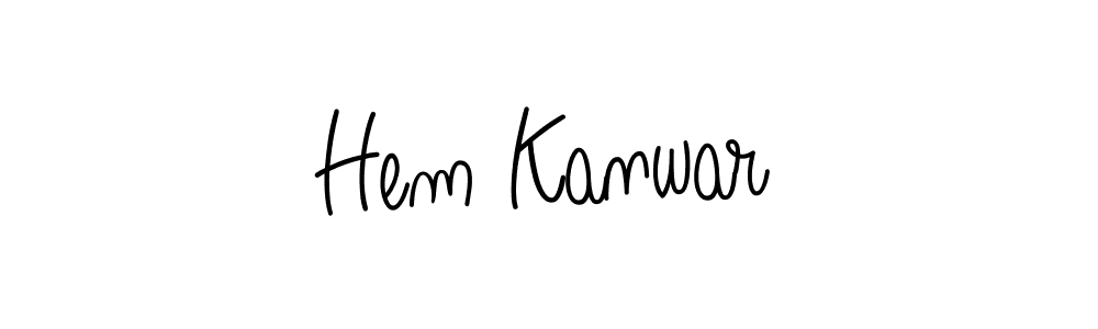 Also You can easily find your signature by using the search form. We will create Hem Kanwar name handwritten signature images for you free of cost using Angelique-Rose-font-FFP sign style. Hem Kanwar signature style 5 images and pictures png