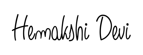 Create your official email sign-off with Hemakshi Devi name in Angelique-Rose-font-FFP style. Crisp, clean, and perfectly legible across all screens. Hemakshi Devi signature style 5 images and pictures png