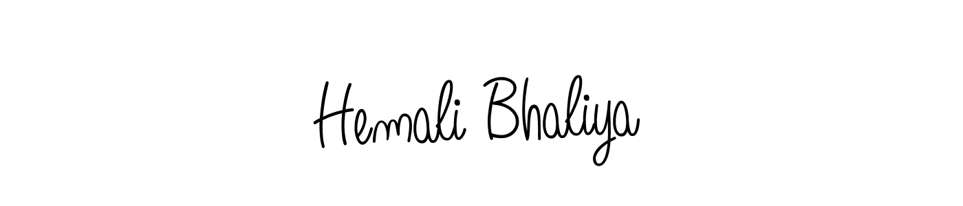 Angelique-Rose-font-FFP is a professional signature style that is perfect for those who want to add a touch of class to their signature. It is also a great choice for those who want to make their signature more unique. Get Hemali Bhaliya name to fancy signature for free. Hemali Bhaliya signature style 5 images and pictures png