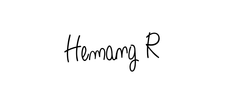 Similarly Angelique-Rose-font-FFP is the best handwritten signature design. Signature creator online .You can use it as an online autograph creator for name Hemang R. Hemang R signature style 5 images and pictures png