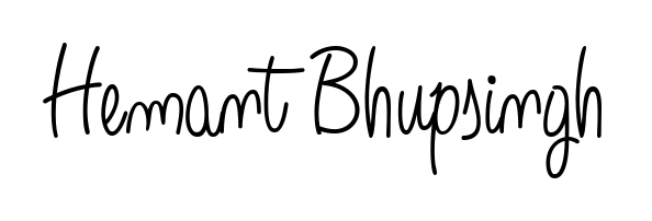 The Angelique-Rose-font-FFP typeface gives name Hemant Bhupsingh a refined look. Suitable for certificates, diplomas, and official verification. Hemant Bhupsingh signature style 5 images and pictures png
