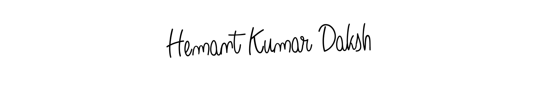 Use a signature maker to create a handwritten signature online. With this signature software, you can design (Angelique-Rose-font-FFP) your own signature for name Hemant Kumar Daksh. Hemant Kumar Daksh signature style 5 images and pictures png