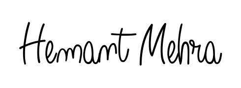 Designed for modern professionals: Hemant Mehra name signature crafted with Angelique-Rose-font-FFP script. Ready for digital PDF workflows. Hemant Mehra signature style 5 images and pictures png