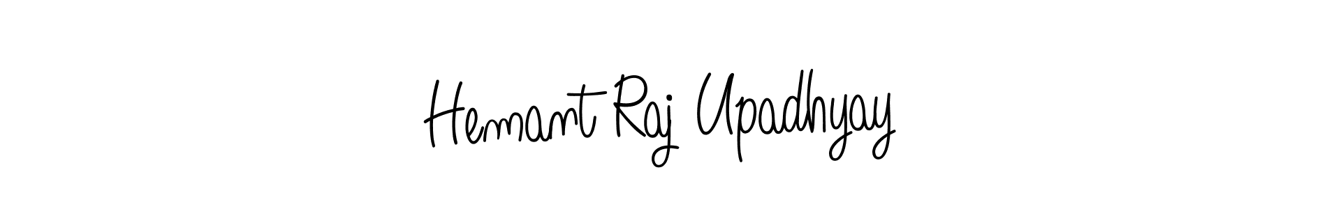 Use a signature maker to create a handwritten signature online. With this signature software, you can design (Angelique-Rose-font-FFP) your own signature for name Hemant Raj Upadhyay. Hemant Raj Upadhyay signature style 5 images and pictures png