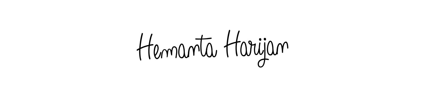 Also You can easily find your signature by using the search form. We will create Hemanta Harijan name handwritten signature images for you free of cost using Angelique-Rose-font-FFP sign style. Hemanta Harijan signature style 5 images and pictures png