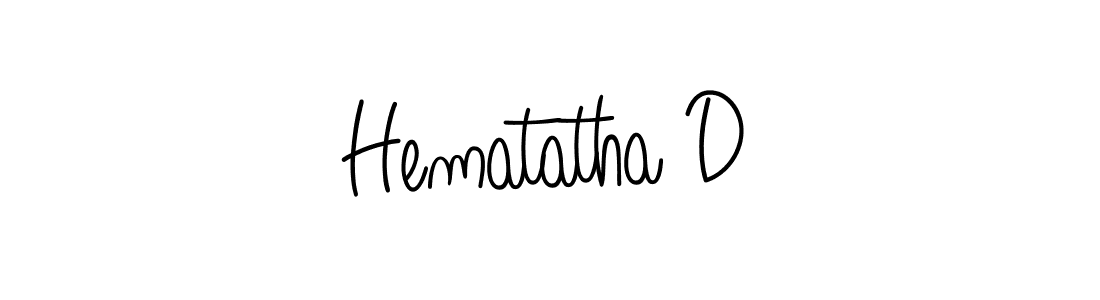 Also You can easily find your signature by using the search form. We will create Hematatha D name handwritten signature images for you free of cost using Angelique-Rose-font-FFP sign style. Hematatha D signature style 5 images and pictures png