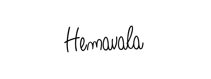 Create a beautiful signature design for name Hemavala. With this signature (Angelique-Rose-font-FFP) fonts, you can make a handwritten signature for free. Hemavala signature style 5 images and pictures png