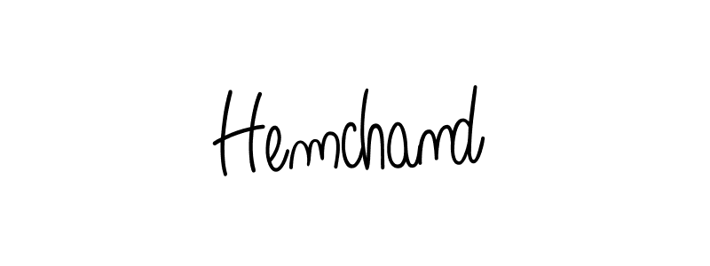 Hemchand stylish signature style. Best Handwritten Sign (Angelique-Rose-font-FFP) for my name. Handwritten Signature Collection Ideas for my name Hemchand. Hemchand signature style 5 images and pictures png