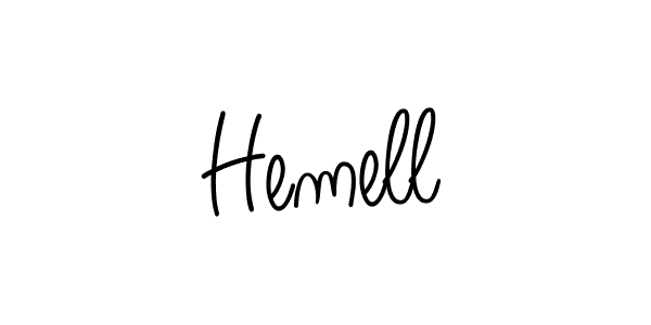How to Draw Hemell signature style? Angelique-Rose-font-FFP is a latest design signature styles for name Hemell. Hemell signature style 5 images and pictures png