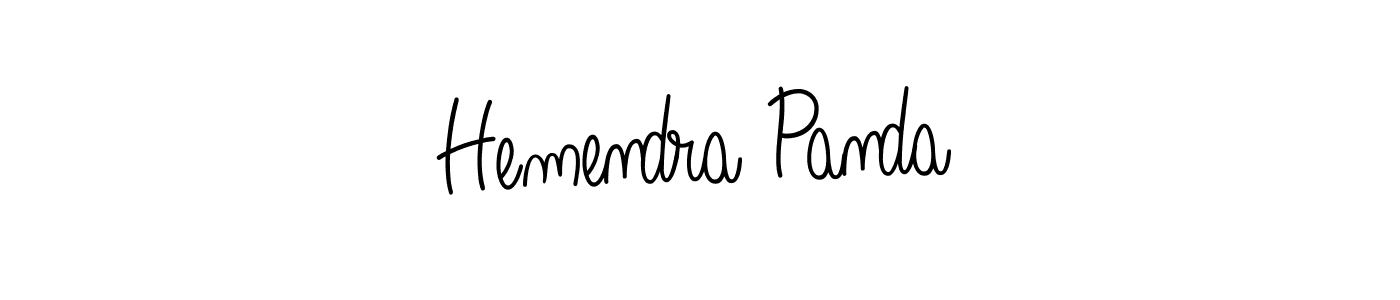 Also we have Hemendra Panda name is the best signature style. Create professional handwritten signature collection using Angelique-Rose-font-FFP autograph style. Hemendra Panda signature style 5 images and pictures png