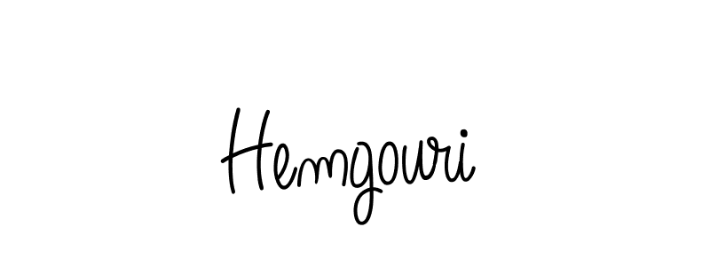 Hemgouri stylish signature style. Best Handwritten Sign (Angelique-Rose-font-FFP) for my name. Handwritten Signature Collection Ideas for my name Hemgouri. Hemgouri signature style 5 images and pictures png