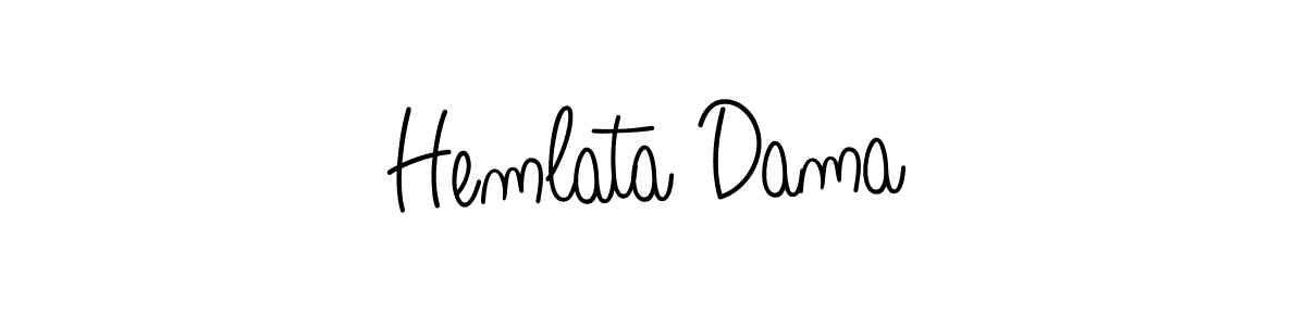 if you are searching for the best signature style for your name Hemlata Dama. so please give up your signature search. here we have designed multiple signature styles  using Angelique-Rose-font-FFP. Hemlata Dama signature style 5 images and pictures png