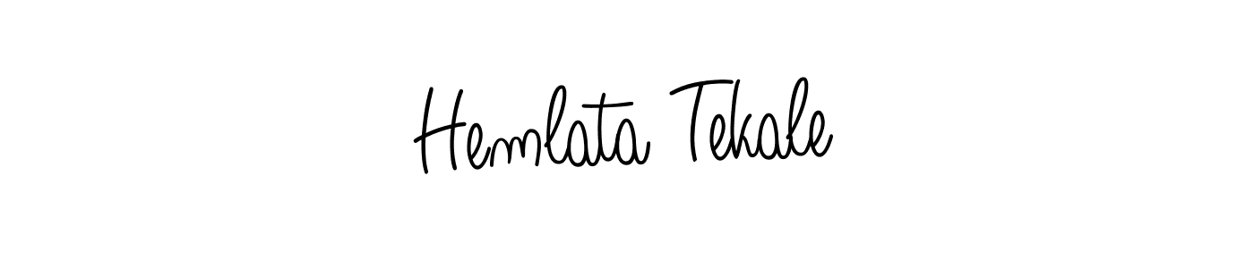 This is the best signature style for the Hemlata Tekale name. Also you like these signature font (Angelique-Rose-font-FFP). Mix name signature. Hemlata Tekale signature style 5 images and pictures png
