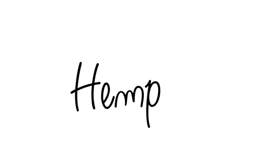 The best way (Angelique-Rose-font-FFP) to make a short signature is to pick only two or three words in your name. The name Hemp  include a total of six letters. For converting this name. Hemp  signature style 5 images and pictures png