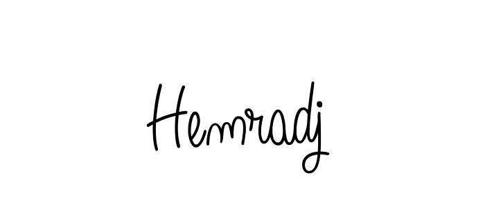 Best and Professional Signature Style for Hemradj. Angelique-Rose-font-FFP Best Signature Style Collection. Hemradj signature style 5 images and pictures png