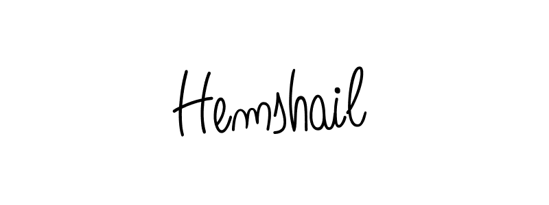 Also we have Hemshail name is the best signature style. Create professional handwritten signature collection using Angelique-Rose-font-FFP autograph style. Hemshail signature style 5 images and pictures png