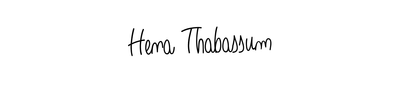 Make a beautiful signature design for name Hena Thabassum. Use this online signature maker to create a handwritten signature for free. Hena Thabassum signature style 5 images and pictures png