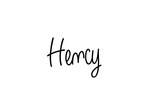 Make a beautiful signature design for name Hency. Use this online signature maker to create a handwritten signature for free. Hency signature style 5 images and pictures png