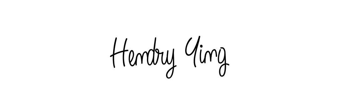 Once you've used our free online signature maker to create your best signature Angelique-Rose-font-FFP style, it's time to enjoy all of the benefits that Hendry Ying name signing documents. Hendry Ying signature style 5 images and pictures png