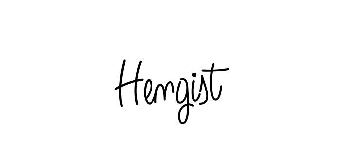 Create a beautiful signature design for name Hengist. With this signature (Angelique-Rose-font-FFP) fonts, you can make a handwritten signature for free. Hengist signature style 5 images and pictures png