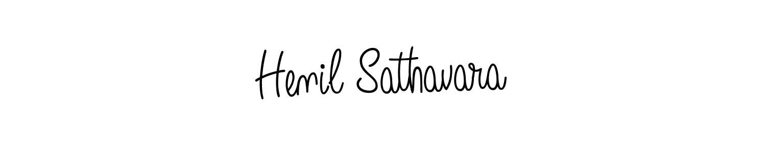 Make a short Henil Sathavara signature style. Manage your documents anywhere anytime using Angelique-Rose-font-FFP. Create and add eSignatures, submit forms, share and send files easily. Henil Sathavara signature style 5 images and pictures png