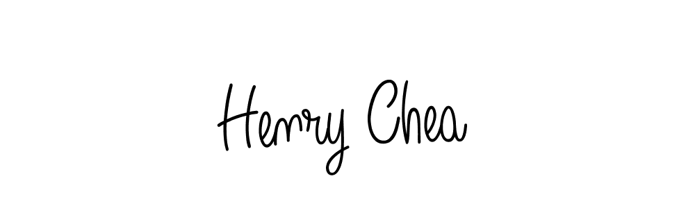 How to make Henry Chea name signature. Use Angelique-Rose-font-FFP style for creating short signs online. This is the latest handwritten sign. Henry Chea signature style 5 images and pictures png
